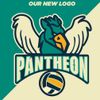 Pantheon Volleyball logo